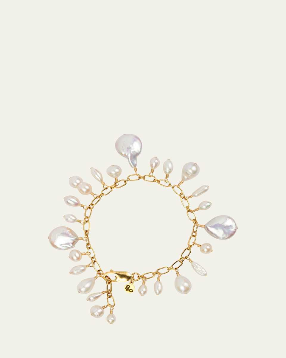 Compost Bracelet with Pearls